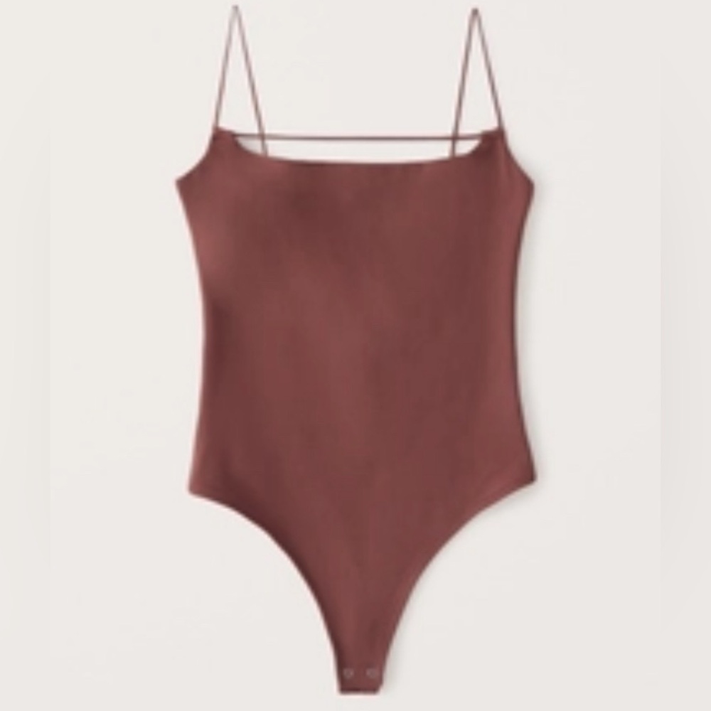 Abercrombie & Fitch double layered seamless strappy bodysuit